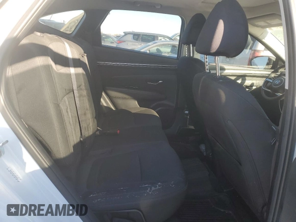 2022 Hyundai Tucson SEL with VIN 5NMJFCAE1NH093312, listed as a Copart auction lot 88271395 with 86,270 mi miles and Salvage Title. Bid and sale history available at carsss.com. Image 10.