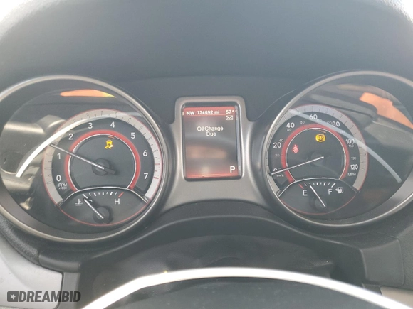 2019 Dodge Journey Crossroad with VIN 3C4PDCGG6KT783192, listed as a Copart auction lot 50377735 with 134,692 mi miles and Salvage Title. Bid and sale history available at carsss.com. Image 9.