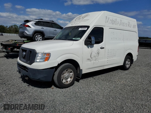 2015 Nissan NV SV with VIN 1N6AF0LY3FN806749, listed as a Copart auction lot 77029394 with 141,944 mi miles and Salvage Title. Bid and sale history available at carsss.com. Image 1.