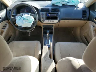 2004 Honda Civic with VIN JHMES96634S019845, listed as a Copart auction lot 52282215 with 150,745 mi miles and Salvage Title. Bid and sale history available at carsss.com. Image 8.