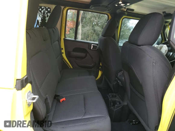 2022 Jeep Wrangler Unlimited High Tide with VIN 1C4HJXDG8NW242586, listed as a Copart auction lot 42751785 with 11,476 mi miles and Non Repairable. Bid and sale history available at DreamBid. Image 11.
