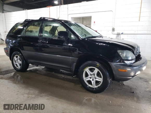 2000 Lexus RX 300 with VIN JT6HF10U0Y0157864, listed as a Copart auction lot 79877064 with 200,869 mi miles and Salvage Title. Bid and sale history available at carsss.com. Image 4.