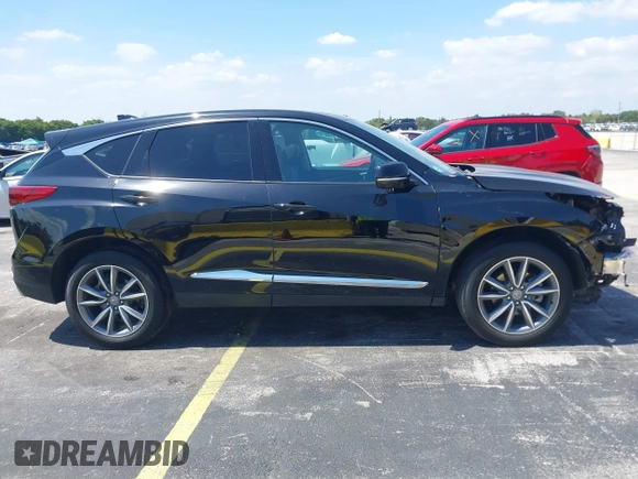 2023 Acura RDX Technology with VIN 5J8TC2H53PL000181, listed as a IAAI auction lot 42308339 with 10,630 mi miles and . Bid and sale history available at DreamBid. Image 13.