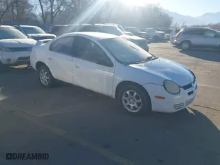 2004 Dodge Neon SXT with VIN 1B3ES56C34D502063, listed as a IAAI auction lot 41666931 with 227,531 mi miles. Bid and sale history available at carsss.com. Image 1.