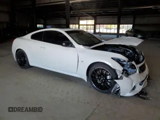 2015 Infiniti Q60 S Limited with VIN JN1CV6EK0FM870380, listed as a Copart auction lot 75019264 with 37,189 mi miles and Salvage title. Bid and sale history available at DreamBid. Image 4.