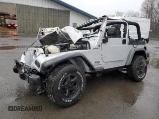 2004 Jeep Wrangler Sport with VIN 1J4FA49S64P767393, listed as a Copart auction lot 51662605 with 165,942 mi miles and Salvage Title. Bid and sale history available at carsss.com. Image 1.