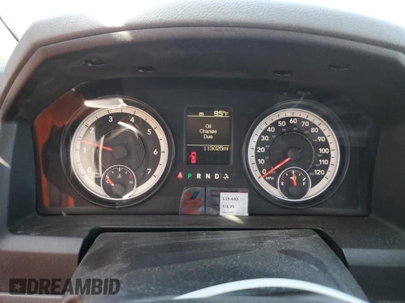2013 Ram 1500 Tradesman with VIN 3C6JR6AG5DG579942, listed as a Copart auction lot 54451915 with 113,025 mi miles and Salvage title. Bid and sale history available at DreamBid. Image 9.