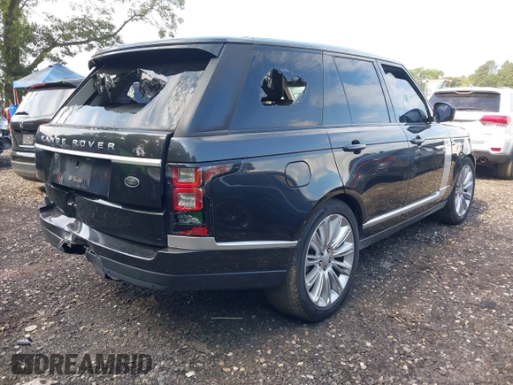 2014 Land Rover Range Rover HSE with VIN SALGS2WF8EA178605, listed as a IAAI auction lot 42485144 with 81,924 mi miles and . Bid and sale history available at DreamBid. Image 4.