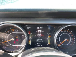 2019 Jeep Wrangler Unlimited Sahara with VIN 1C4HJXEG5KW518202, listed as a IAAI auction lot 41762229 with 91,995 mi miles and . Bid and sale history available at DreamBid. Image 7.