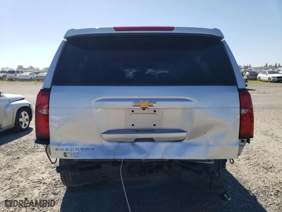 2016 Chevrolet Suburban LT with VIN 1GNSKHKC5GR310280, listed as a Copart auction lot 47633465 with 81,471 mi miles and Salvage Title. Bid and sale history available at carsss.com. Image 6.