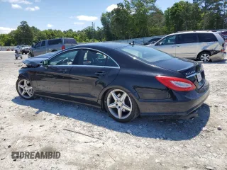 2014 Mercedes-Benz CLS-Class CLS 550 with VIN WDDLJ9BB8EA106670, listed as a Copart auction lot 55510784 with 118,231 mi miles and Salvage Title. Bid and sale history available at carsss.com. Image 2.