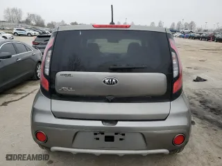 2019 Kia Soul + with VIN KNDJP3A54K7698604, listed as a Copart auction lot 46062714 with 0 mi miles and Salvage Title. Bid and sale history available at carsss.com. Image 6.