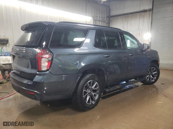 2021 Chevrolet Tahoe Z71 with VIN 1GNSKPKD9MR452601, listed as a Copart auction lot 49108375 with 69,849 mi miles and Salvage Title. Bid and sale history available at carsss.com. Image 3.