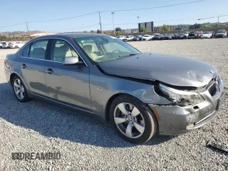 2008 BMW 5 Series 528i with VIN WBANU53588C112681, listed as a Copart auction lot 71921634 with 72,316 mi miles and Salvage Title. Bid and sale history available at DreamBid. Image 4.
