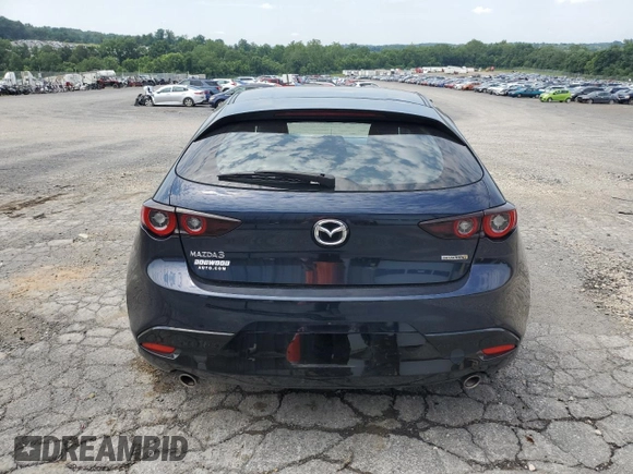 2023 Mazda 3 S Select with VIN JM1BPAKM2P1618984, listed as a Copart auction lot 63008105 with 36,781 mi miles and Salvage title. Bid and sale history available at DreamBid. Image 6.