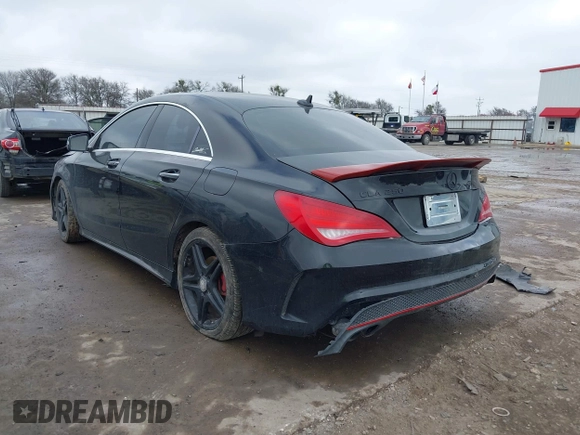 2015 Mercedes-Benz CLA 250 with VIN WDDSJ4GB3FN190530, listed as a IAAI auction lot 41662491 with 78,931 mi miles and . Bid and sale history available at DreamBid. Image 3.