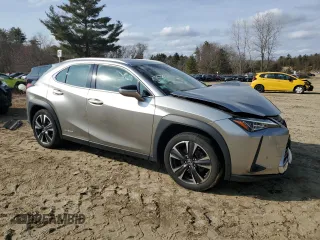 2021 Lexus UX with VIN JTHP9JBH7M2037908, listed as a Copart auction lot 48493995 with 52,066 mi miles and Salvage Title. Bid and sale history available at carsss.com. Image 4.