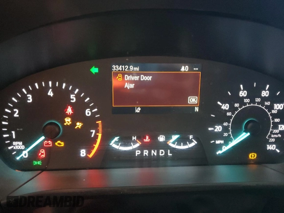 2022 Ford Escape SE with VIN 1FMCU0G67NUB14813, listed as a Copart auction lot 60089525 with 33,412 mi miles and Clean title. Bid and sale history available at DreamBid. Image 9.