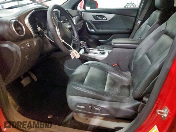2020 Chevrolet Blazer LT with VIN 3GNKBDR44LS711415, listed as a Copart auction lot 60821265 with Not provided miles and Salvage title. Bid and sale history available at DreamBid. Image 7.