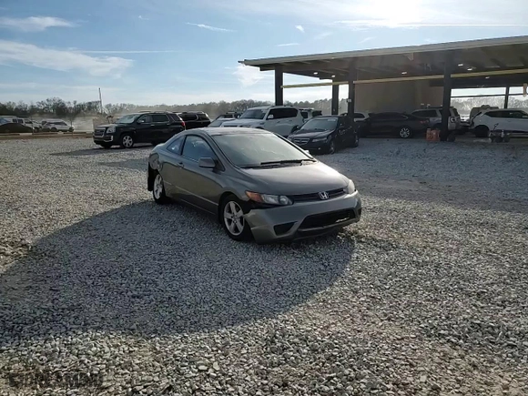 2006 Honda Civic Cpe EX with VIN 2HGFG128X6H520856, listed as a Copart auction lot 49777305 with 213,011 mi miles and Salvage Title. Bid and sale history available at carsss.com. Image 11.
