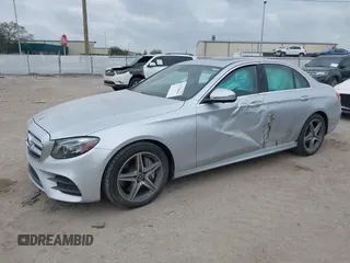 2019 Mercedes-Benz E-Class E 300 with VIN WDDZF4JB6KA515701, listed as a IAAI auction lot 41728642 with 62,636 mi miles. Bid and sale history available at carsss.com. Image 2.