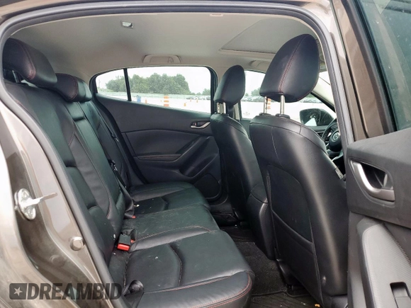 2015 Mazda 3 i Grand Touring with VIN JM1BM1M79F1226521, listed as a Copart auction lot 60328335 with 104,079 mi miles and Salvage title. Bid and sale history available at DreamBid. Image 10.