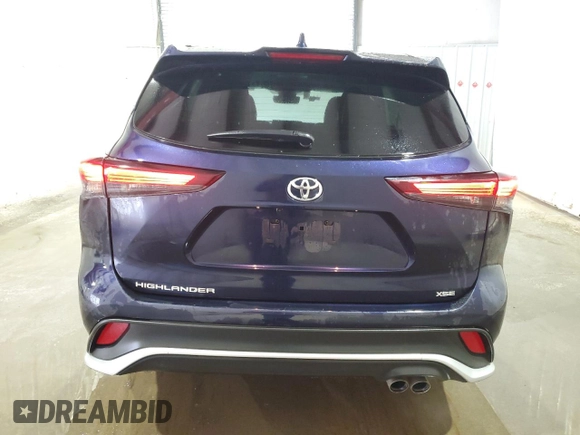 2024 Toyota Highlander LE z VIN 5TDKDRAH1RS537296, wystawiony jako Copart lot #57558595 z przebiegiem 34 682 mil mil oraz Czysty tytuł • Clean title. Historia ofert i sprzedaży dostępna na DreamBid. Obrazek 6.