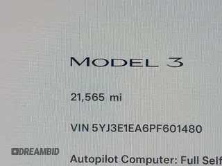 2023 Tesla Model 3 с VIN 5YJ3E1EA6PF601480, выставлен на аукционе IAAI как лот 42291689 с пробегом 21 565 миль миль и . История ставок и продаж доступна на DreamBid. Изображение 14.
