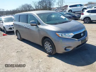 2012 Nissan Quest SV z VIN JN8AE2KP5C9034208, wystawiony jako IAAI lot #41771104 z przebiegiem 184 379 mil mil oraz . Historia ofert i sprzedaży dostępna na DreamBid. Obrazek 1.