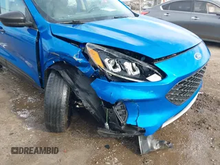 2020 Ford Escape S with VIN 1FMCU0F6XLUA23677, listed as a IAAI auction lot 41076948 with 105,124 mi miles and . Bid and sale history available at carsss.com. Image 6.
