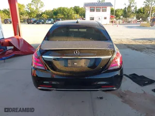 2018 Mercedes-Benz S-Class S 450 with VIN WDDUG6GBXJA361972, listed as a IAAI auction lot 41759937 with 122,074 mi miles. Bid and sale history available at carsss.com. Image 16.