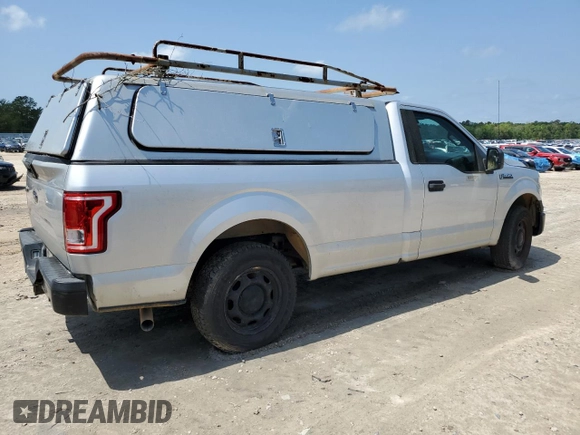 2016 Ford F-150 XL with VIN 1FTNF1CF7GKF00410, listed as a Copart auction lot 51538025 with 118,849 mi miles and Clean Title. Bid and sale history available at carsss.com. Image 3.