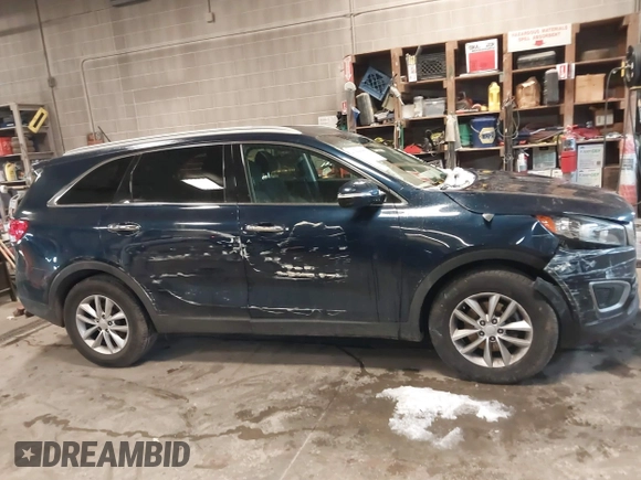 2018 Kia Sorento LX with VIN 5XYPG4A58JG389235, listed as a IAAI auction lot 41806553 with 134,594 mi miles and . Bid and sale history available at DreamBid. Image 13.