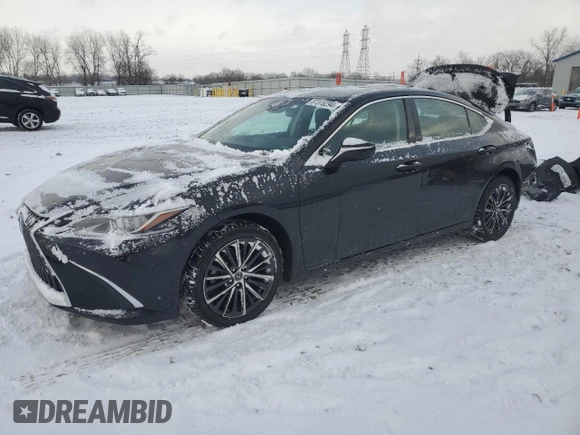 2022 Lexus ES 250 with VIN 58AD11D13NU009187, listed as a Copart auction lot 87378294 with 46,736 mi miles and Salvage title. Bid and sale history available at DreamBid. Image 1.