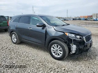2020 Kia Sorento L with VIN 5XYPG4A32LG658895, listed as a Copart auction lot 52853975 with 51,142 mi miles and Salvage Title. Bid and sale history available at carsss.com. Image 4.