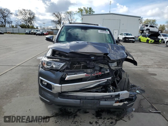 2021 Toyota 4Runner Limited with VIN JTEKU5JR3M5877545, listed as a Copart auction lot 49005505 with 105,372 mi miles and Salvage title. Bid and sale history available at DreamBid. Image 5.