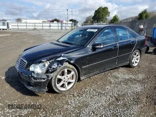 2007 Mercedes-Benz C 230 Sport with VIN WDBRF52H57F860293, listed as a Copart auction lot 48357505 with 204,929 mi miles and Salvage Title. Bid and sale history available at DreamBid. Image 1.