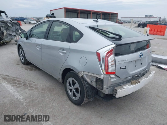 2015 Toyota Prius Four with VIN JTDKN3DU8F0431901, listed as a IAAI auction lot 41718402 with 130,169 mi miles. Bid and sale history available at carsss.com. Image 3.