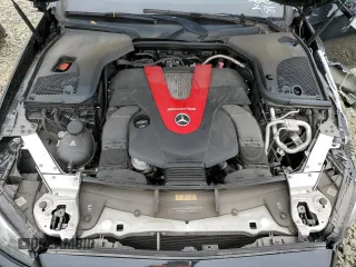 2017 Mercedes-Benz E-Class AMG E 43 with VIN WDDZF6EB8HA210523, listed as a Copart auction lot 59871562 with 55,851 mi miles. Bid and sale history available at carsss.com. Image 7.