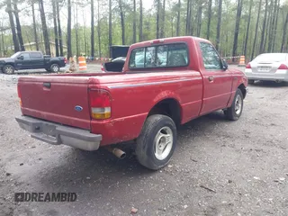 1997 Ford Ranger XLT with VIN 1FTCR10A2VUC17857, listed as a IAAI auction lot 41986717 with 184,491 mi miles. Bid and sale history available at carsss.com. Image 4.