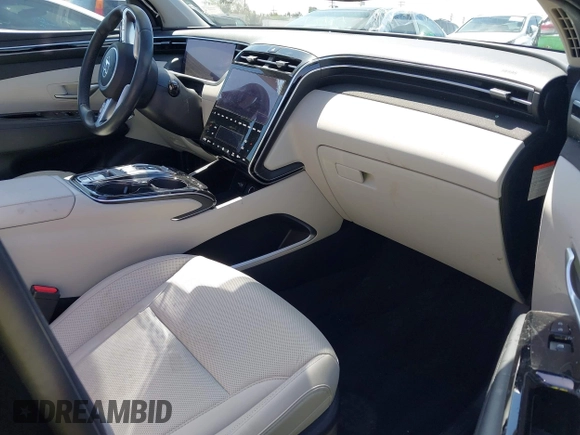 2023 Hyundai Tucson Limited with VIN KM8JECA14PU127220, listed as a IAAI auction lot 42265855 with 59,446 mi miles and . Bid and sale history available at DreamBid. Image 5.