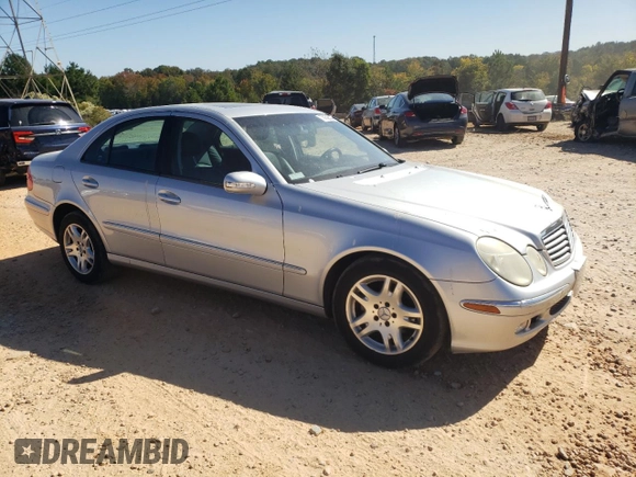 2003 Mercedes-Benz E-Class 3.2L with VIN WDBUF65J13A122593, listed as a Copart auction lot 75189804 with 178,105 mi miles and Salvage Title. Bid and sale history available at carsss.com. Image 4.