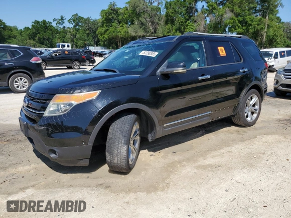 2012 Ford Explorer Limited with VIN 1FMHK8F87CGA13666, listed as a Copart auction lot 52298365 with 119,094 mi miles and Salvage Title. Bid and sale history available at DreamBid. Image 1.