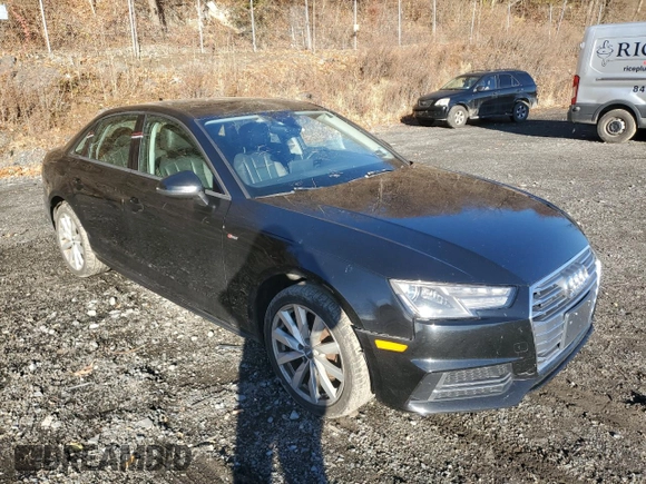 2018 Audi A4 Premium with VIN WAUDNAF41JA043225, listed as a Copart auction lot 81834734 with 107,803 mi miles and Salvage Title. Bid and sale history available at carsss.com. Image 4.