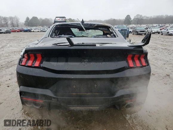2024 Ford Mustang Dark Horse with VIN 1FA6P8R05R5501561, listed as a Copart auction lot 44746535 with 9,159 mi miles and Salvage Title. Bid and sale history available at carsss.com. Image 6.
