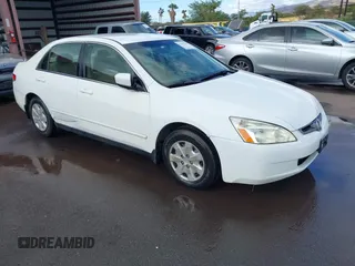 2004 Honda Accord LX z VIN JHMCM56344C005690, wystawiony jako IAAI lot #41360785 z przebiegiem 132 915 mil mil oraz . Historia ofert i sprzedaży dostępna na DreamBid. Obrazek 1.