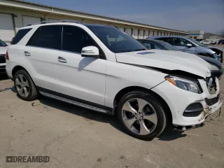 2017 Mercedes-Benz GLE with VIN 4JGDA5HB0HA890759, listed as a Copart auction lot 48992685 with 85,976 mi miles and Salvage Title. Bid and sale history available at carsss.com. Image 4.