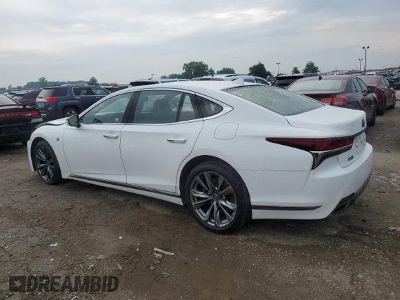 2018 Lexus LS 500 with VIN JTHC51FF0J5000809, listed as a Copart auction lot 63794275 with 100,177 mi miles and Clean title. Bid and sale history available at DreamBid. Image 2.