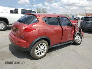 2012 Nissan Juke SL with VIN JN8AF5MR6CT113709, listed as a Copart auction lot 70403964 with 136,520 mi miles and Salvage Title. Bid and sale history available at carsss.com. Image 3.