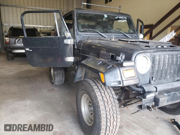 2004 Jeep Wrangler Sport z VIN 1J4FA49S44P746039, wystawiony jako Copart lot #51982795 z przebiegiem Nie podano mil oraz Czysty tytuł • Clean title. Historia ofert i sprzedaży dostępna na DreamBid. Obrazek 4.